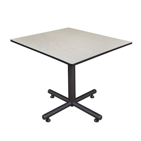 Kobe Square Tables > Breakroom Tables > Kobe Square & Round Tables, Wood, Metal Top, Maple TKB4848PL